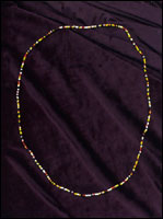 Four Colors Beaded Necklace